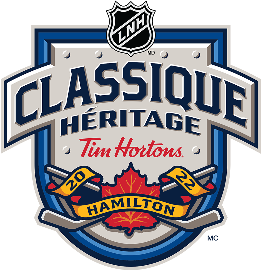 NHL Heritage Classic 2022 Alt. Language Logo iron on heat transfer